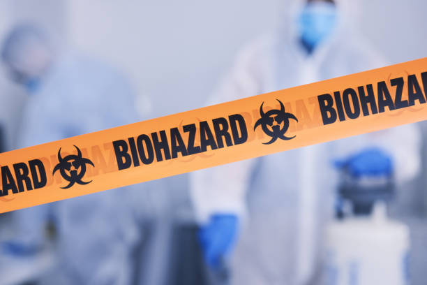 Professional Biohazard technician working in Olivet, SD